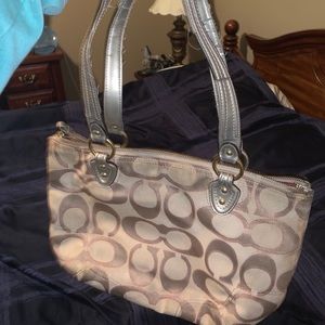 CUTE COACH PURSE WITH LITTLE MATCHING WALLET
